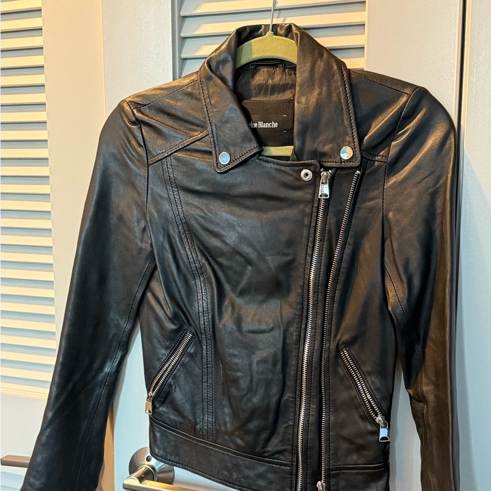 Leather jacket